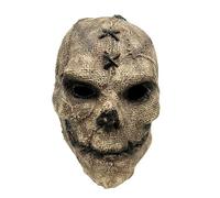 Cokbyavla Rranyf Creepy Halloween Full Head Skull Mask, Horror Masks For Adults Realistic Halloween Face Mask Person Realistic For Costume Adults Grandma Eye