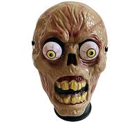 Cokbyavla Scary Face Mask For Adults, Zombie Mask Adult Men Female Latex With Hair Old Men Realistic Mens Halloween Costumes Adult Grandpa Realistic Pig Scary