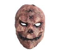 Cokbyavla Scary Face Mask For Adults, Zombie Mask Adult Men Female Latex With Hair Old Men Realistic Mens Halloween Costumes Adult Grandpa Realistic Pig Scary