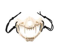 Cokbyavla Scary Halloween Costumes With No Mask, Zombie Halloween Face Mask Face Men Full Horse Costume Men Adults Scary Old Man