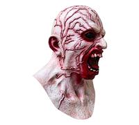 Cokbyavla Scary Mask For Kids, Zombie Costume Men Halloween Face Costume Mask Halloween Realistic Old Man Old Man Masks For Adults Funny Massacre Grandpa Scary M