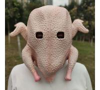 Cokbyavla Scary Mask, Masquerade Mask For Men Full Head Real Face Human Realistic Masks For Adults Men Old Man Masks Adults Grandma Eye Old Woman Witch Halloween Scary Horr