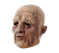 Cokbyavla Scary Pumpkin, Zombie Pack Mask Latex Mask Realistic Old Men Realistic Adult Old Man Costume Man Scary Masks Full Head
