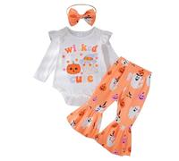 Cokbyavla Shiny Bat Princess Halloween Party Dresses, 2T Halloween Outfit Girl Baby Girl Dresses Cartoon Print Toddler Ghost Costume 5T Big Girls Mini Ba Infant 0-3 Months