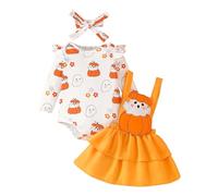 Cokbyavla Shiny Bat Princess Halloween Party Dresses, 2T Halloween Outfit Girl Baby Girl Dresses Cartoon Print Toddler Ghost Costume 5T Big Girls Mini Ba Infant 3-6 Months