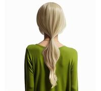 Cokbyavla Short Hair Wigs for Women Movie Character Wig Micro Curly Hair Wig Long Hair Cos Wig Hair Sprays (Black, One Size)
