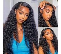 Cokbyavla Short Human Wigs for Women Lace Front European And Fashion Wig Headgear African Small Coiled Tube Afro Curly Wig Hair Smoother (A, One Size)