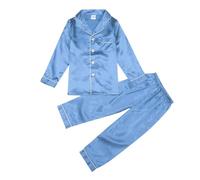 Cokbyavla Silk Christmas Pajamas,Birthday Pajamas Toddler Kids Pjs Girls Sleepwear For Women Kids Toddler Girl Matching Pajamas Set Silk 5t Summer Clothes For Girls Suit Pjs For Boys Size 5-6