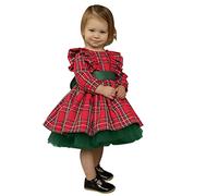 Cokbyavla Sleeveless Christmas Tree Dress,Cute Christmas Baby Stuff Baby’S First Christmas Toddler Santa Outfit Toddler Boy Zip Up Sweatshirt Preemie Xmas Cloth(Red-36,6-12 Months)