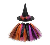 Cokbyavla Toddler Baby Girl Halloween Costumes, Girls Halloween Outfit Butterfly Tulle Dress 2T Pumpkin Dress For Kids Toddler Girls Sundress Goth Baby Girl Outfit Fancy (39Black,5-8 Years)