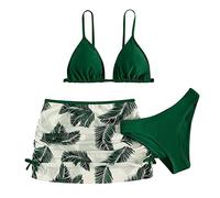 Cokbyavla Toddler Girl's 3 Piece Swimsuits,2t Swimsuit Girl Cute Bathing Suits for Women Girl 3 Piece Fish Scale Swimsuit Set Bikini Kids Stitch Swimsuit Girls Bathing Suit for Girls 10-12