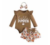 Cokbyavla Toddler long Sleeve Cotton Pants Sets,Halloween Overalls Suit Baby Girl Clothes 1st Halloween Baby Girl Halloween Costume Jumpsuit For Toddler Boys 4T Toddler Girl Jumpsuit Baby Body