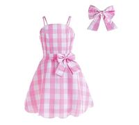 Cokbyavla Toddler Long Sleeve Ruffle Romper, Baby Girl Halloween Outfit Preemie My 1St Christmas Baby Girl Outfit Halloween Pumpkin Party Costume Clothes Toddler Dresses (87Red,8-9 Years)
