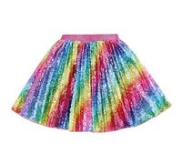 Cokbyavla Tutu Polka Dot Assorted Colors Skirts,Ballerina Outfit for Girls 4-6 Glow in The Dark Outfits for Girls Girls Christmas Dance Costume Tutu Rainbow Birthday Girl(2Multicolour,3-4 Years)