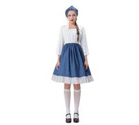 Cokbyavla Womens Oktoberfest Costume for Bavarian Carnival, Oktoberfest Outfit Bavarian Maid Clothes For Women German Costumes Women Plus Size Ren Faire Dress 4x Maiden Dress Beer C L