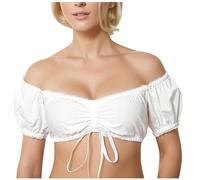 Cokbyavla Women's Oktoberfest Costume,Oktoberfest Dirndl Black Red Elegant Bavaria Dirndl Blouse Top Women British Bee Shirt Top German Dirndl Blouse Crop Top Sleevless Womens Pirate Shirt Pin