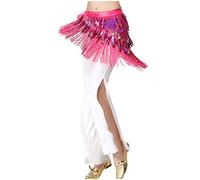 Cokbyavla Women's Stretchy Bodycon Shine Sparkly Mini Skirts,Christmas Sequin Dresses for Women Dancing with The Stars Party Sparkly Red Skirt for Women Gold Outfit for W(11G,One Size)