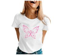 Cokbyavla Womens This Is My Fight Shirt,Stronger Than Cancer Shirt Breast Cancer Shirts for Unisex Plus Size in October We Wear Pink T-Shirt Pink Ribbon Graphic Tees Hope Pink Ribbon Breast Ca