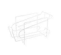 Coke Beer Storage Double Layer Iron Racks Family Kitchen Refrigerator Pop Can Juice Storage Containers Kitchen Cabinet Organizer