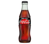 Coca-Cola Coke Zero Glass Bottle Multipack, 24 x 200 ml