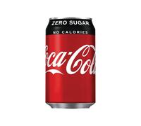 Coke Zero Cans 330ml Pack of 24
