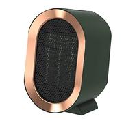 COKEEY 1200W Portable Ceramic Plug in Fan Heater,2 Modes Safe,Energy Saving,Quiet,Multiple Protection,Low Noise Overheating Protection,Tilt Protection,for Bathroom,Bedroom,Living Room,Office (Green)