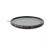 Cokin NUANCES NDX 2-400. Filter size: 52 mm Filter type: Variable density camera filter Coating: Double-sided coating. Quantity per pack: 1 pc(s). Product colour: Black Translucent