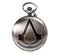 CokinkiDs Pocket Watch Assassin's Creed Sci-Fi Movie Analog Quartz Pocket Watch for Men Gift for Lover