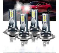 COKINPR 4x H7 LED Headlight Bulbs High/Low Beam 220W 60000LM 6000K White Bulb Kit