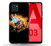 Cokitec Black Manga Naruto Case for Samsung Galaxy A03