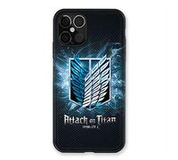 Cokitec Case for iPhone 12/12 Pro Manga Attack Titan Black