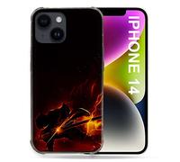 Cokitec Case for iPhone 14 (6.1) Manga Demon Slayer Electric