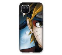 Cokitec Case for Samsung Galaxy A12 Manga Naruto White Multi-Coloured