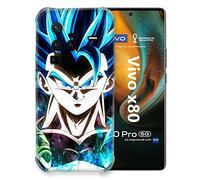 Cokitec Case for Vivo X80 Pro 5G Manga Dragon Ball Gogeta Face