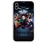 Cokitec Manga Demon Slayer Case for iPhone XR Black