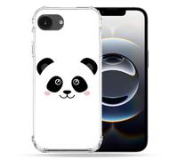 Cokitec Reinforced Case for iPhone 16e Animal Panda White