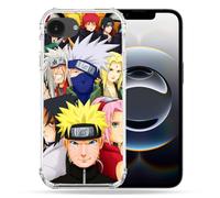 Cokitec Reinforced Case for iPhone 16e Manga Naruto Team
