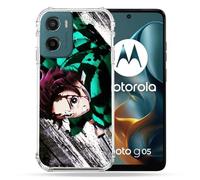 Cokitec Reinforced Case for Motorola G05 / E15 Manga Demon Slayer Tanjiro