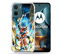 Cokitec Reinforced Case for Motorola G05 / E15 Manga Dragon Ball Sangoku White