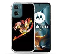 Cokitec Reinforced Case for Motorola G05 / E15 Manga Fairy Tail Logo Black