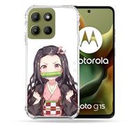 Cokitec Reinforced Case for Motorola G15 Manga Demon Slayer Nezuko