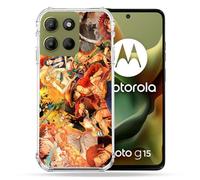 Cokitec Reinforced Case for Motorola G15 Manga One Piece Nakama