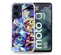 Cokitec Reinforced Case for Motorola G35 5G Manga Dragon Ball Sangohan Duo