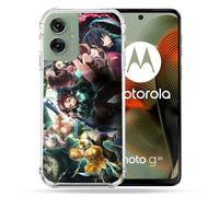 Cokitec Reinforced Case for Motorola G55 5G Manga Demon Slayer Group
