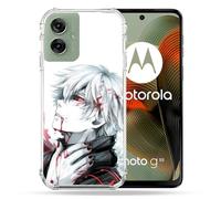 Cokitec Reinforced Case for Motorola G55 5G Manga Tokyo Ghoul Kaneki White
