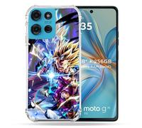 Cokitec Reinforced Case for Motorola G75 5G Manga Dragon Ball Sangohan Duo