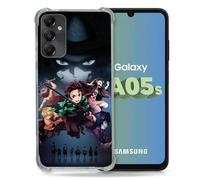 Cokitec Reinforced Case for Samsung Galaxy A05S Manga Demon Slayer Black