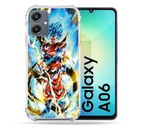 Cokitec Reinforced Case for Samsung Galaxy A06 Manga Dragon Ball Sangoku White
