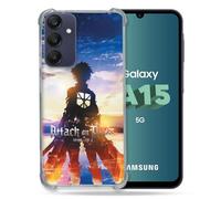 Cokitec Reinforced Case for Samsung Galaxy A15 4G / 5G Manga Attack Titan Sun