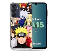 Cokitec Reinforced Case for Samsung Galaxy A15 4G / 5G Manga Naruto Team